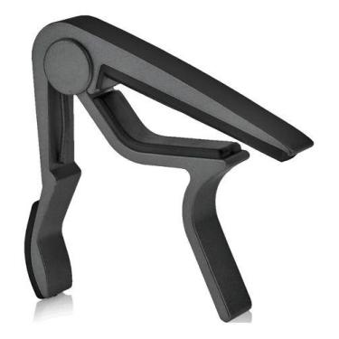 Imagem de Capotraste Braçadeira Hook H2 Aluminio P/ Violão E Guitarra Preto - Ro