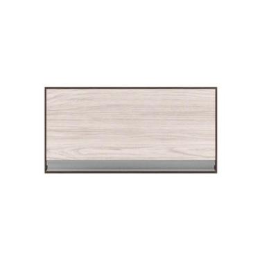 Imagem de Armário Aéreo Geladeira Andreia 01 Porta Suspenso - Ajl Móveis, Marrom