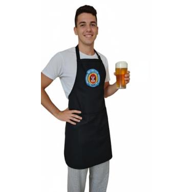 Imagem de Avental Churrasqueiro Brim Personalizado Logo Cerveja ANTARCTICA - Mde