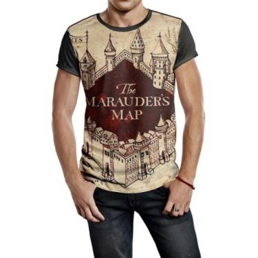 Imagem de Camiseta Masculina Harry Potter Ref:401 - smoke, Preto, P