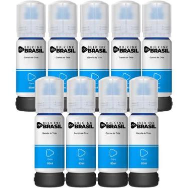 Imagem de Kit 9 Refil De Tinta Para Epson T544 L3150 L3250 L3110 L5190 - Bulk In