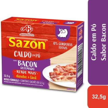 Imagem de Caldo em pó sazón sabor bacon 32,5g - AJINOMOTO