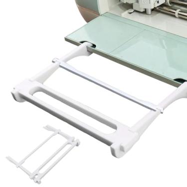Imagem de KAKUPPA Bandeja de extensão compatível com Cricut Maker 4 e Explore 4, suporte extensor de tapete de corte para Cricut Maker 3 Explore 3 Explore Air 2, suporte de tapete de artesanato para máquinas e