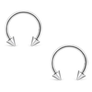 Imagem de Anel de nariz de touro, 16G, bola/pontas de ferradura, argola de nariz, cartilagem, narina, septo, sobrancelha, lábio, umbigo, barriga, mamilo, piercing hélice, tragus, torre, aço inoxidável, para