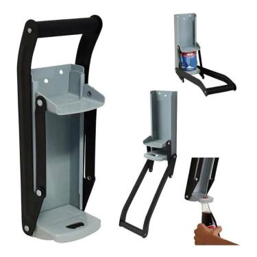 Imagem de 2X Amassador E Compactador De Latas 475Ml Com Abridor De Gar