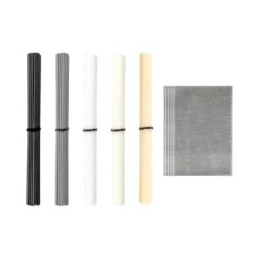 Imagem de Varetas De Soldagem De Plástico ABS PP PVC PE 55 110PCS Malha De Aço I