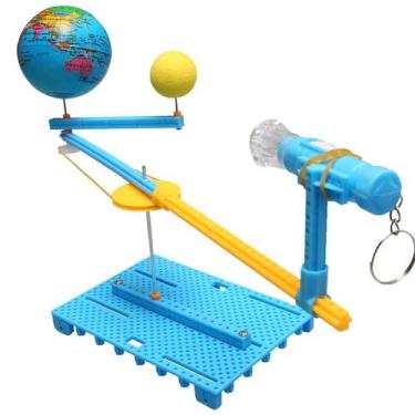 Imagem de Kit de experiências científicas DIY Plastic Orrery 3 Spheres Kids - yi