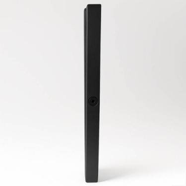 Imagem de Puxador Milano Furo Unico Para Porta de Vidro Box 30cm Preto - Fast Vi