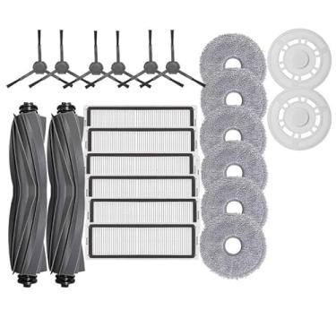 Imagem de Compatible With Dreame Bot L10s Pro L10 Prime Accessories Replacement Main Side Brush Hepa Filter Mop Cloth Spare Parts(Clear)
