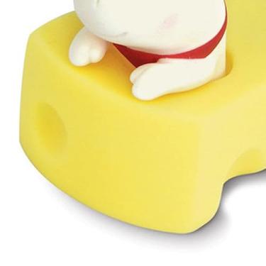 Imagem de Mingzhe Rolha de Porta de Animal Fofo de Desenho Animado, Cunha Decorativa para Casa, Escritório, Quarto, Cozinha, Banheiro (Rato Branco)