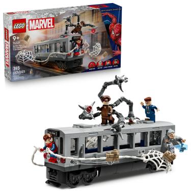 Imagem de Blocos de Montar - Cena De Homem-Aranha Vs Doc Ock No Trem Do Metro LEGO DO BRASIL Blocos de Montar - Cena De Homem-Aranha Vs. Doc Ock No Trem Do Metro LEGO DO BRASIL