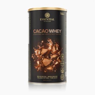 Imagem de Cacao Whey - Lata 840g - Essential Nutrition, Chocolate, 840g