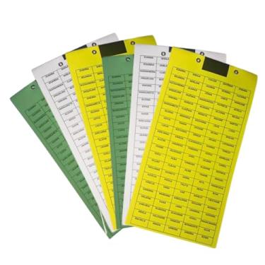 Imagem de Kit 10 Cartelas De Rifa De 200 Nomes Sorteio Evento