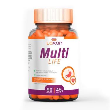 Imagem de Multi Life 90 Cápsulas Loxan - LOXAN SUPLEMENTOS