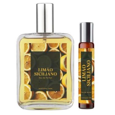 Imagem de Perfume Limão Siciliano Radiante Homem 100Ml + Roll On 10Ml - Essência