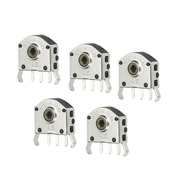Imagem de Codificador de roda de mouse 4,5 mm 300W decodificador preciso de tempo rotativo codificador de roda de rolagem de mouse 5 peças