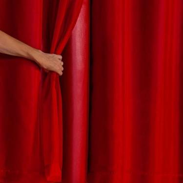 Imagem de Cortina Blackout Voil Liso 2,80m x 1,80m Voil 100% Poliéster/Forro 100