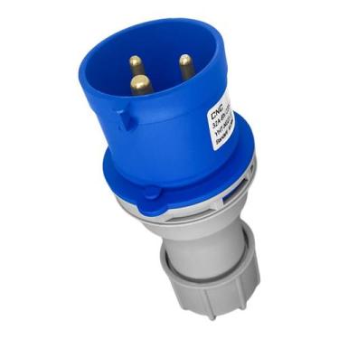 Imagem de Tomada Industrial Macho Modelo Yht-N023 220-240V 2P+T 32A - Cnc