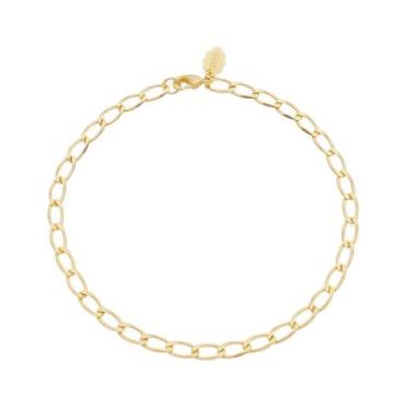 Imagem de Pulseira Losango Banhada A Ouro 18K - Mariah Store Semijoias