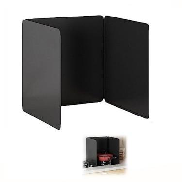 Imagem de HYUIO Protetor contra respingos, protetor de respingos antiaderente para fogão de cozinha, protetor de óleo de gordura dobrável e tela de fritura para cozinhar sem bagunça