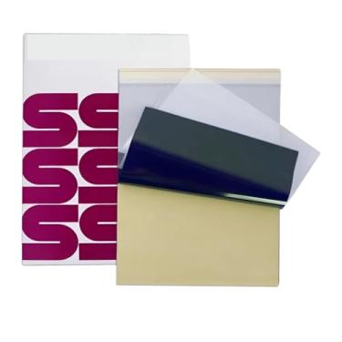 Imagem de Papel Thermal Hectográgico Tatuagem Decalque Papel Stencil Termico A4 - KIT 10 Páginas