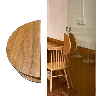 Imagem de STXYANGV Puxadores de porta dupla face meio redondos, puxadores de porta de madeira maciça para porta de vidro de entrada principal, uso comercial puxador puxador de mão (tamanho: 20 cm/7 7/20.3 cm L)