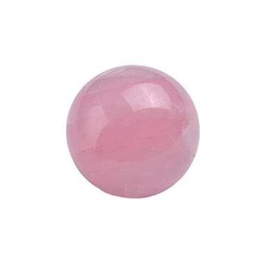 Imagem de ASPROD Home Rose Quartz Crystal Sphere Pedras Naturais Minerais Cristais Pedras Preciosas Bola Reiki Presente Pedras Primárias e Minerais