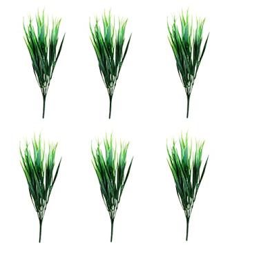 Imagem de Yalych Buquê de noiva de plantas, decoração de látex, decoração de parede para casa, casamento real, flores artificiais, flores artificiais, flores artificiais