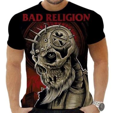 Imagem de Camiseta Camisa Personalizada Rock Bad Religion Punk 6 - Obsidiana Co,