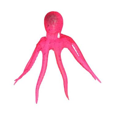 Imagem de Soma Aquarismo Soma - Enfeite De Silicone Jelly Octopus Rosa