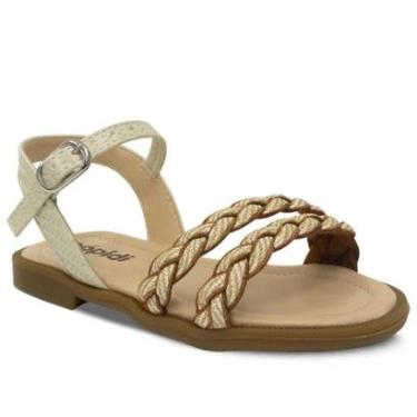 Imagem de Sandália Infantil Rasteira Menina N°22ao27 Feminina 04.84i-Feminino