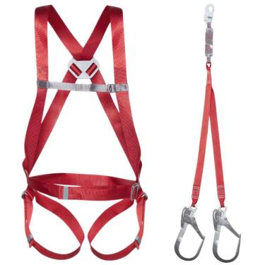 Imagem de Cinto Paraquedista 1 Ponto de Ancoragem Com Talabarte Y Em Fita CP1101-2101 Camper