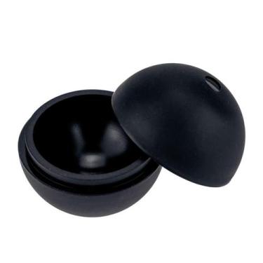 Imagem de Forma de Gelo de Silicone esfera 60mm com Tampa Preta - Weck