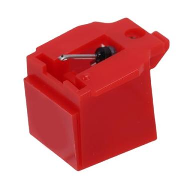 Imagem de Luocute Substituição de Agulha ATN91R, Agulha Cônica de Toca-discos de 0,6 Mil Com Caixa Vermelha Vibrante, para Cartucho Magnético Móvel AT91R Em Plataformas Giratórias LP3 LP60 PL300