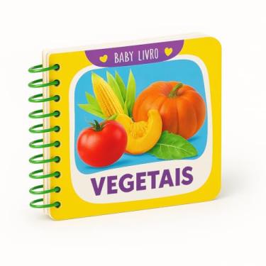 Imagem de Livro Minhas Primeiras Palavras Mini livros Didatico Criancas Vegetais Presente para Crianças Meninas e Meninos