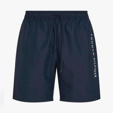 Imagem de Bermuda Tommy Hilfiger Praia Long Drawstring Vermelho-Masculino