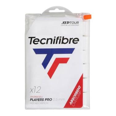 Imagem de Tecnifibre Players Pro Tennis Grip Branco (saco com 12 aderências)