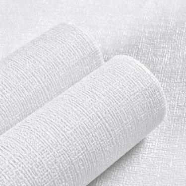 Imagem de Revestimento de Parede Adesivo OFF White 50CM X 2,8M Rolo Plavi Decor 