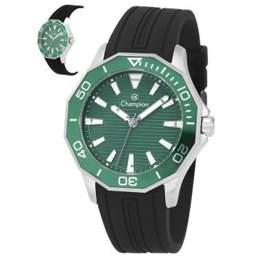 Imagem de Relógio Champion Masculino Ref: Ch30313g Esportivo Prateado