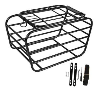 Imagem de Colaxi Cesto traseiro para bicicleta, leve, para guardar objetos, ideal para carregar, transportar animais de estimação, acampar e fazer compras, Sem Forro, 38 Cm X 23 Cm X 21.5