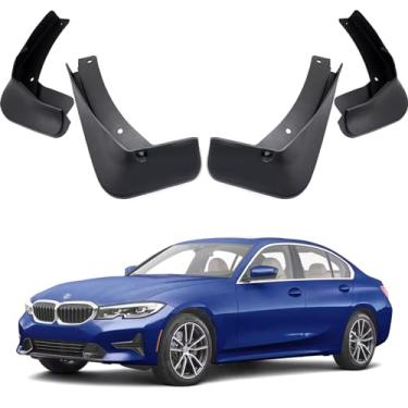 Imagem de Protetores de lama protetores de lama Moertifei para carro adequado para BMW 3-Series 330i / 330i xDrive / M340i / M340i xDrive 2019 2020
