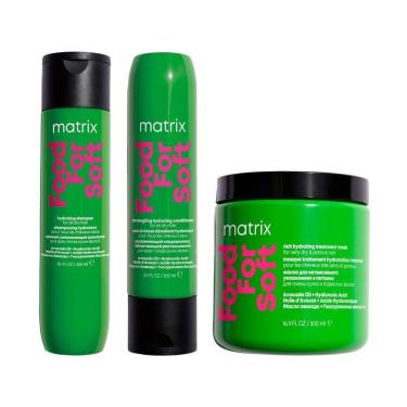 Imagem de Kit Matrix Food For Soft Shampoo 300ml + 2 Produtos-Unissex