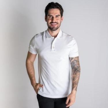 Imagem de Camisa Polo John John RG Simple Branca-Masculino
