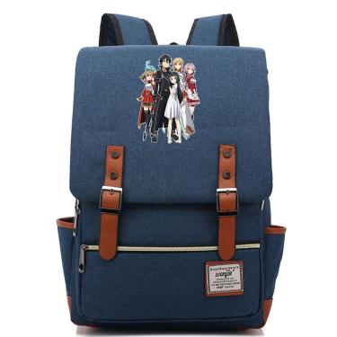Imagem de Mochila escolar Swords Online Anime Schoolbag para crianças