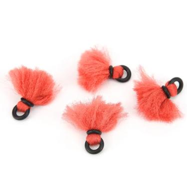 Imagem de Generic Indicadores Flutuantes de Fio Leve, 4 Unidades, Fáceis de Instalar para Atrair Peixes, Acessórios de Pesca Com Mosca para Pescadores (Laranja)