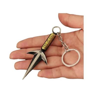 Imagem de Chaveiro Modelo De Espada Samurai Katana Kunai De Metal Naruto Namikaz