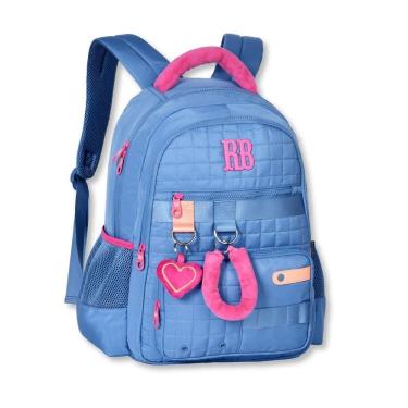 Imagem de Mochila Costas Escolar Feminina Rebecca Bonbon Pelúcia