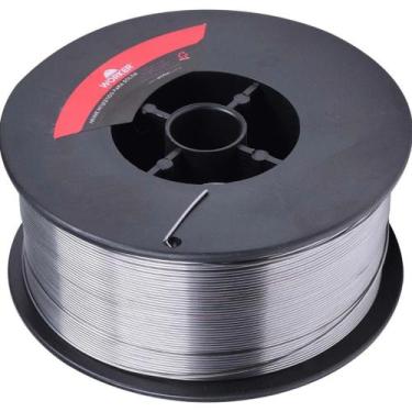Imagem de Arame Para Solda MIG Sem Gás Revestido 0,8mm 1Kg Worker