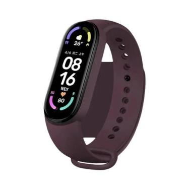 Imagem de Pulseira De Silicone Para Xiaomi Mi Band 4 5 6 7 Relógio Esportivo Mib