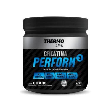 Imagem de Creatina Perform³ 330g - Sabor Limão - Citarg + Taurina + Glicina - Th